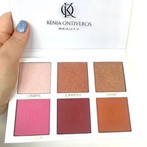 Kenia Ontiveros Beauty Blush and Shine Palette